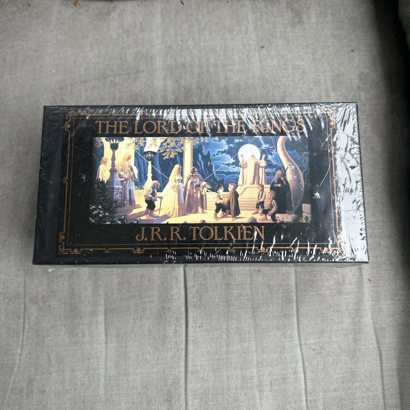 VTG The Lord Of The Rings Audio Cassette Box Set J.R.R. Tolkien Rare Sealed