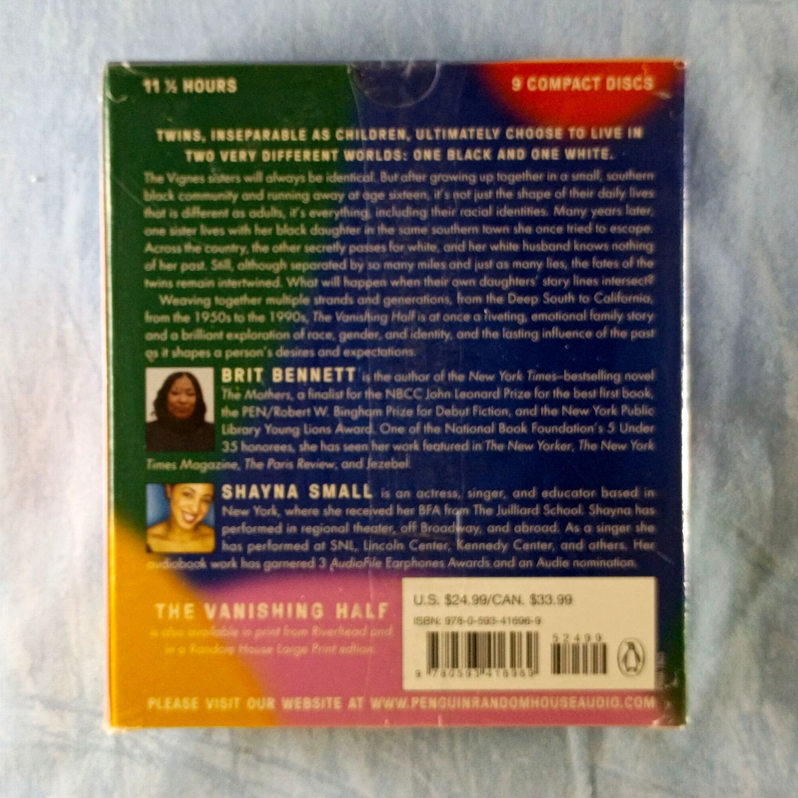Audiobook — The Vanishing Half — Brit Bennett