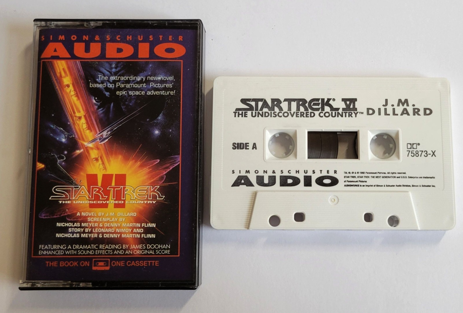 Star Trek VI The Undiscovered Country Audio Book Cassette James Doohan 1992