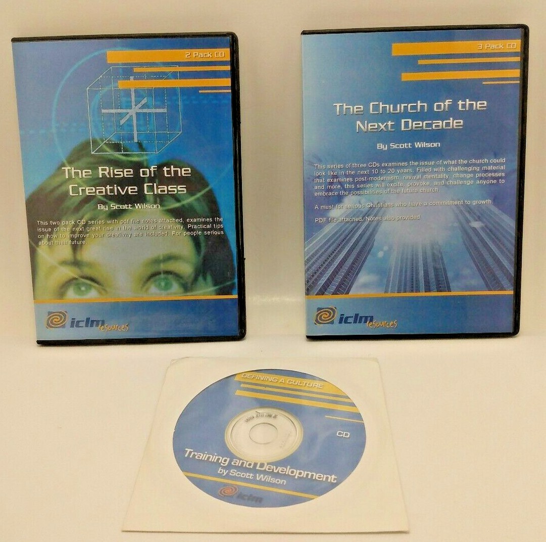 Scott Wilson — 3 CD Sets — Institute for Creativity, Leadership & Management
