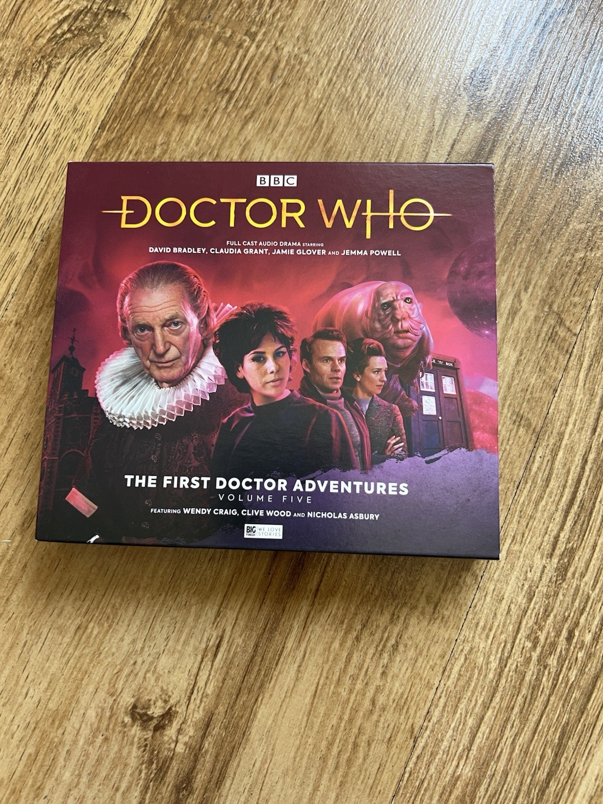 Doctor Who The First Doctor Adventures Volume Five Vol 5 1st Big Finish Audio CD