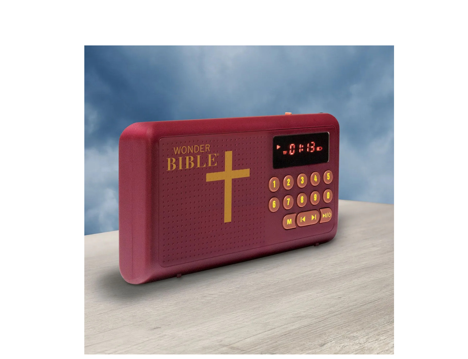 Wonder Bible KJV Talking Audio Bible Player King James Version — Free Shipping