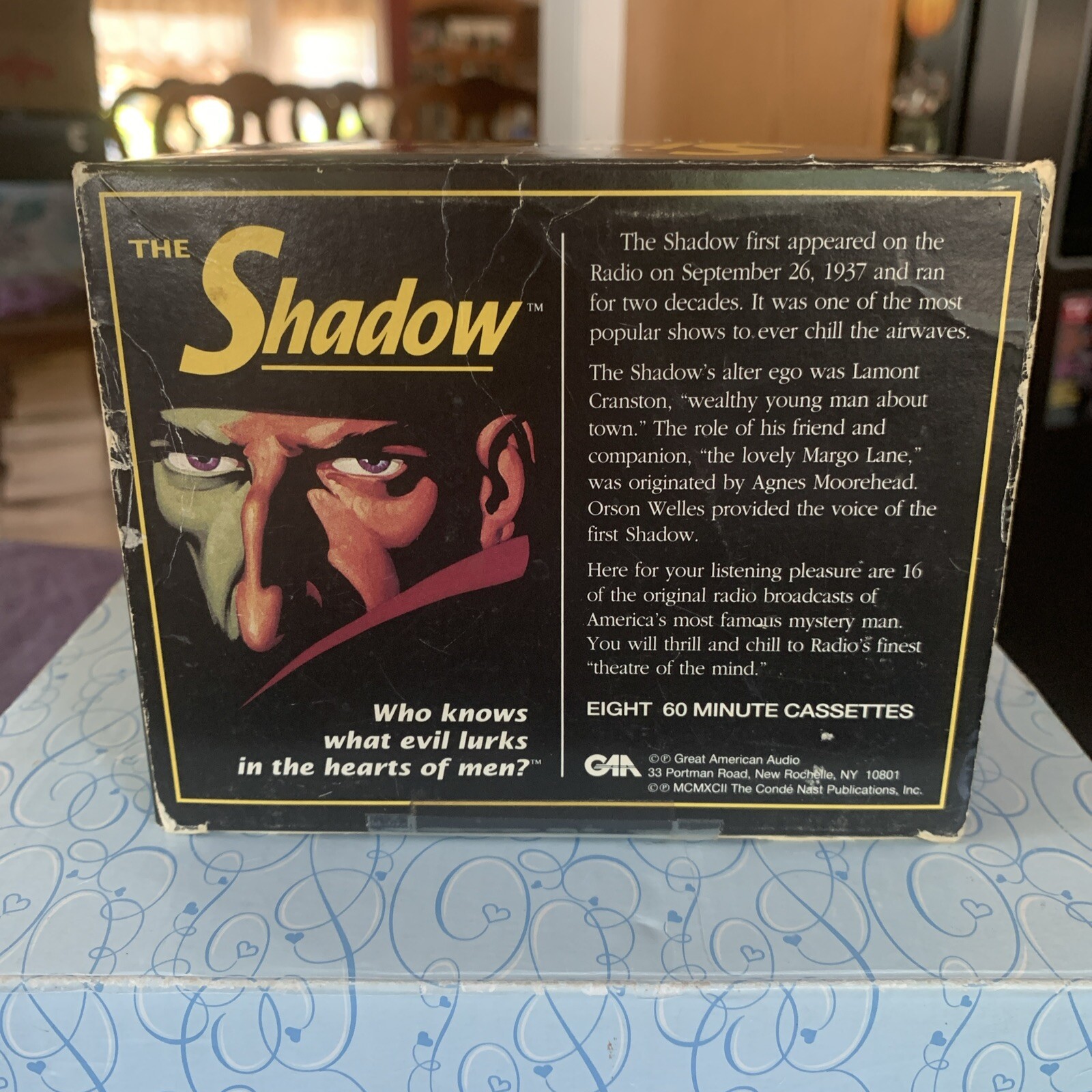 The Shadow 16 Show Collector Edition Box Set 8 Cassettes Orig Radio Broadcasts