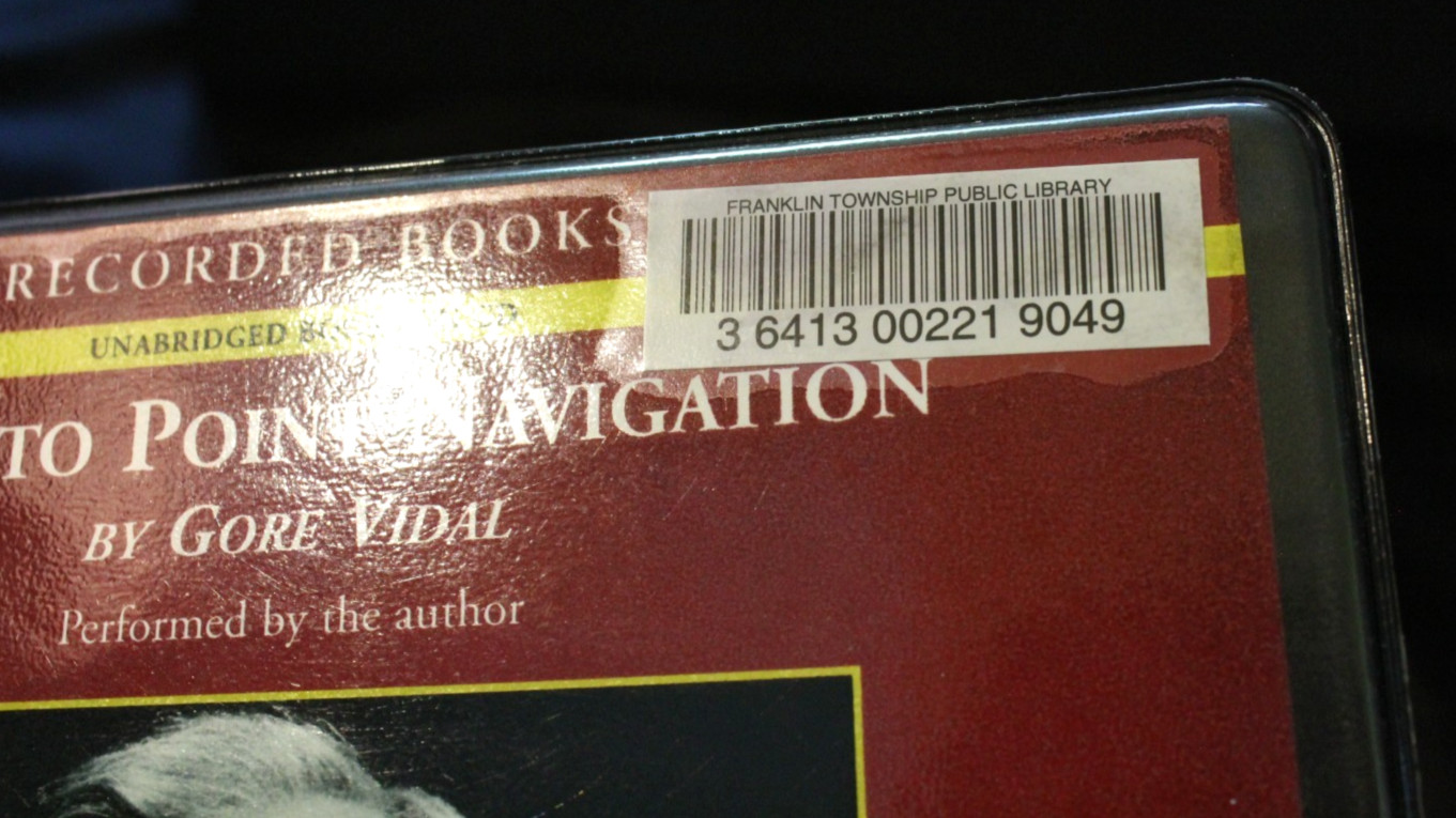 Point to Point Navigation By: Gore Vidal ~ Audiobook [Ex-Lib Scratched/Untested]