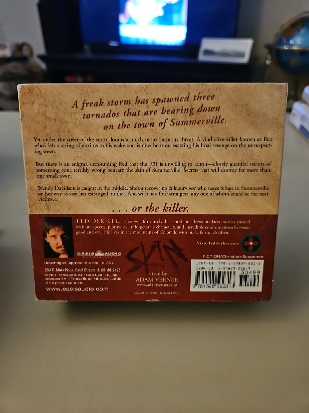 Ted Dekker CD Audiobook Skin In Great Condition
