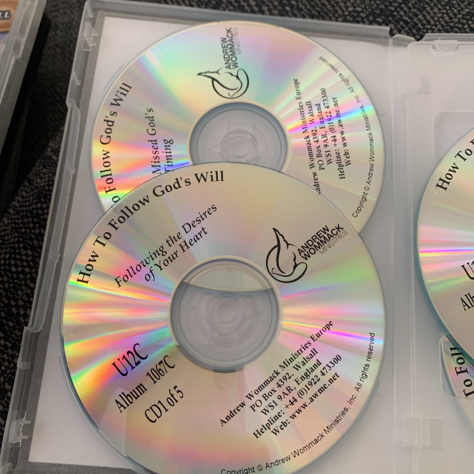 Andrew Wommack How To Follow God’s Will — 5 CD Set — 2021