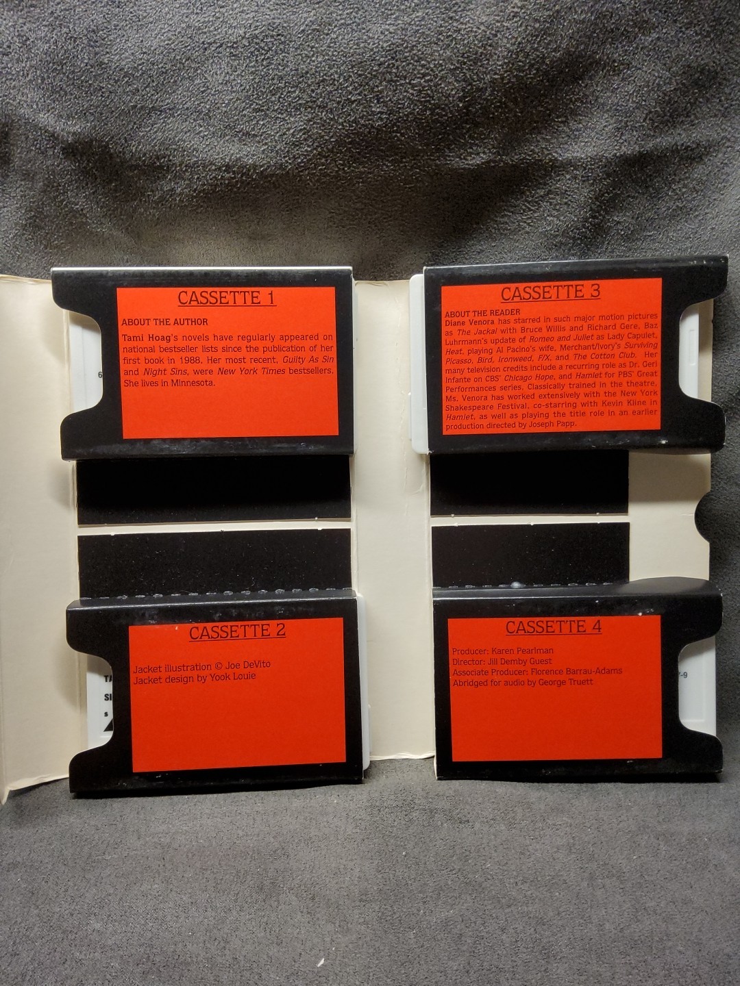 Thin Dark Line by Tami Hoag (1997, Audio Cassette)