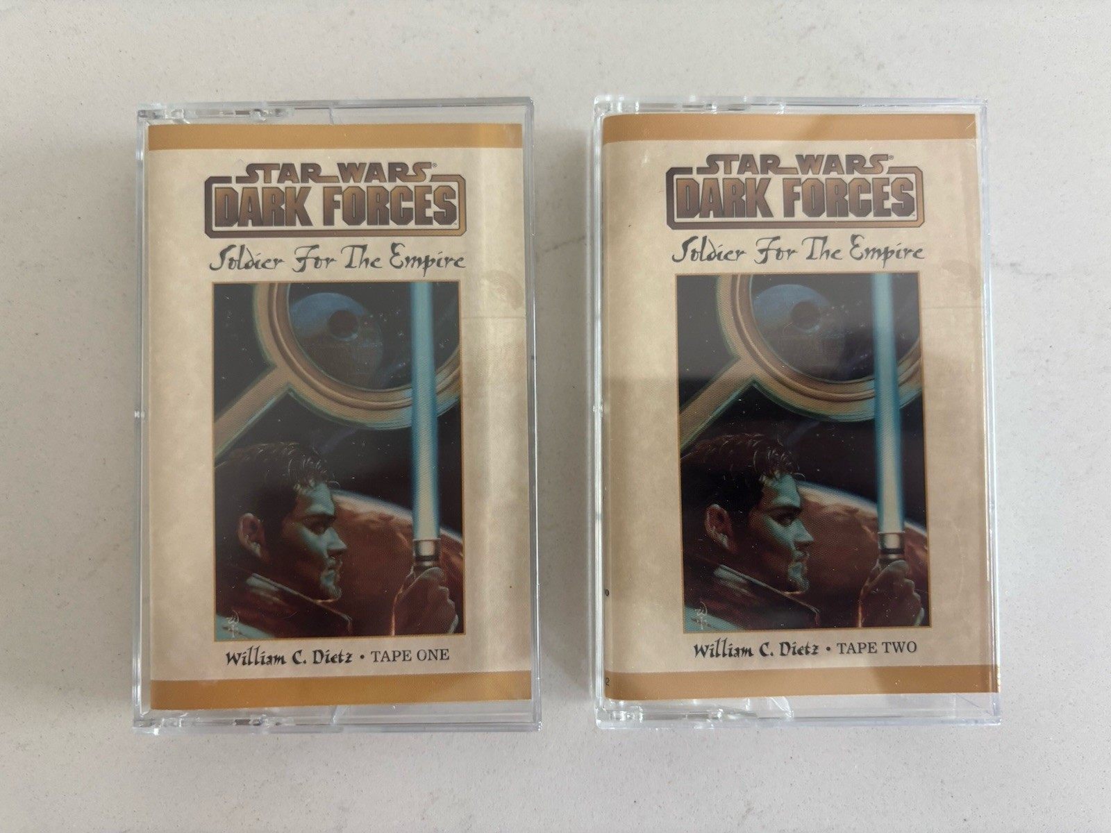 Star Wars Dark Forces Rebel Agent, Soldier For The Empire, Jedi Knight Cassettes