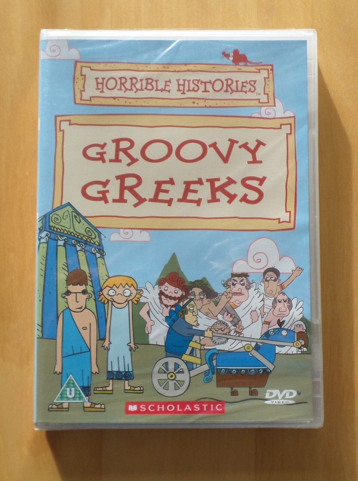 Horrible Histories: Groovy Greeks DVD — Region Free — BRAND NEW & SEALED