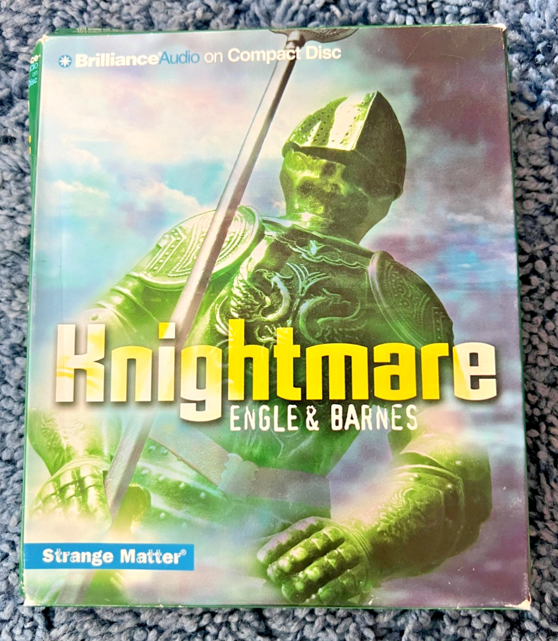 Knightmare Strange Matter Audio CD Engle & Barnes Brilliance Audio Abridged