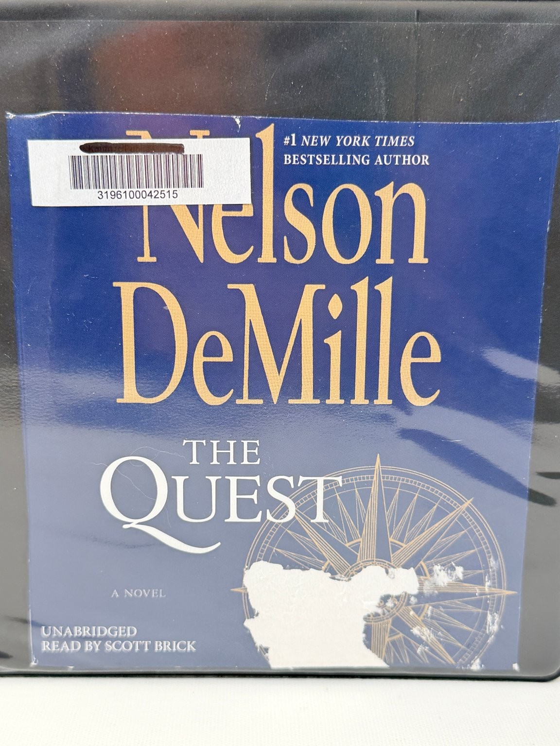 The Quest by Nelson DeMille Audiobook CDs Unabridged 16 Discs