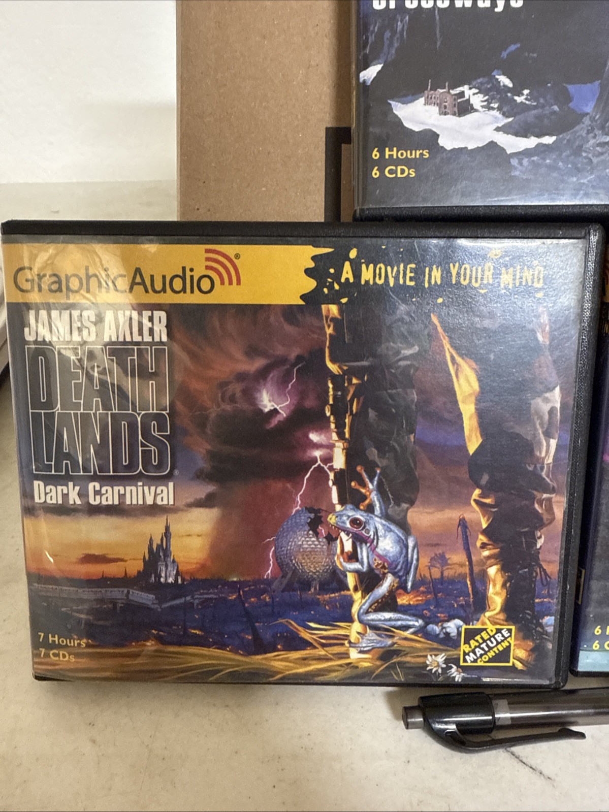 James Axler Death Lands Audio Books — Lot of 3 CD