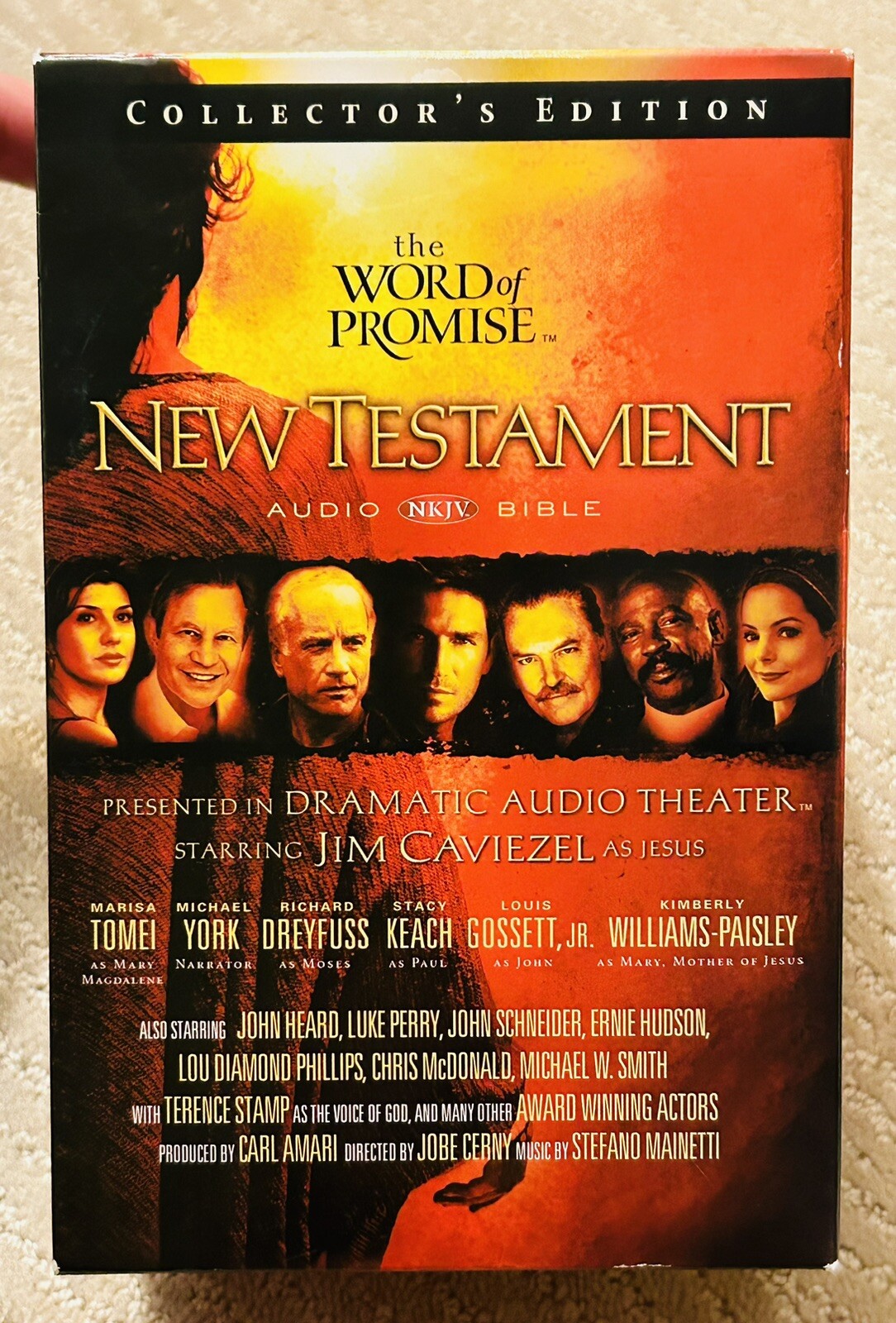 The Word of Promise New Testament Audio Bible, 20 CD Set & Behind The Scenes DVD