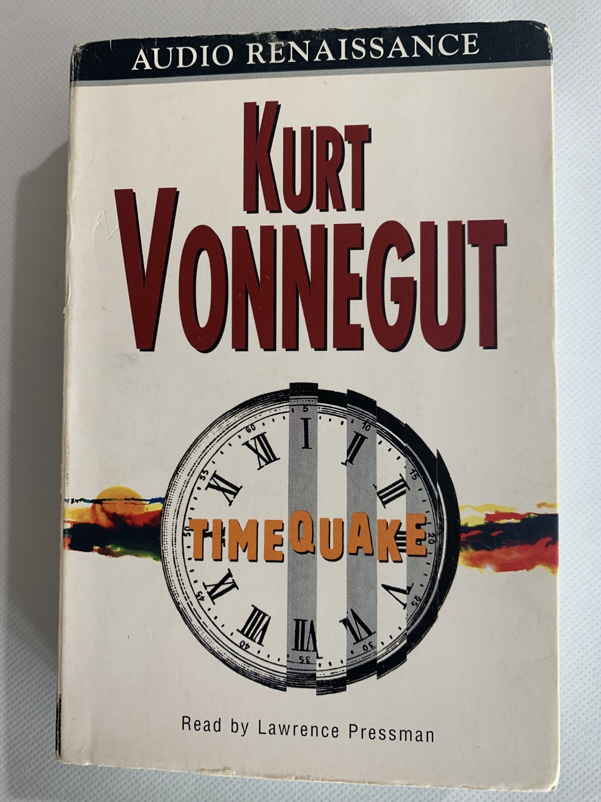 GOOD- Kurt Vonnegut “Timequake” Audio 4 Cassette Abridged Science Fiction