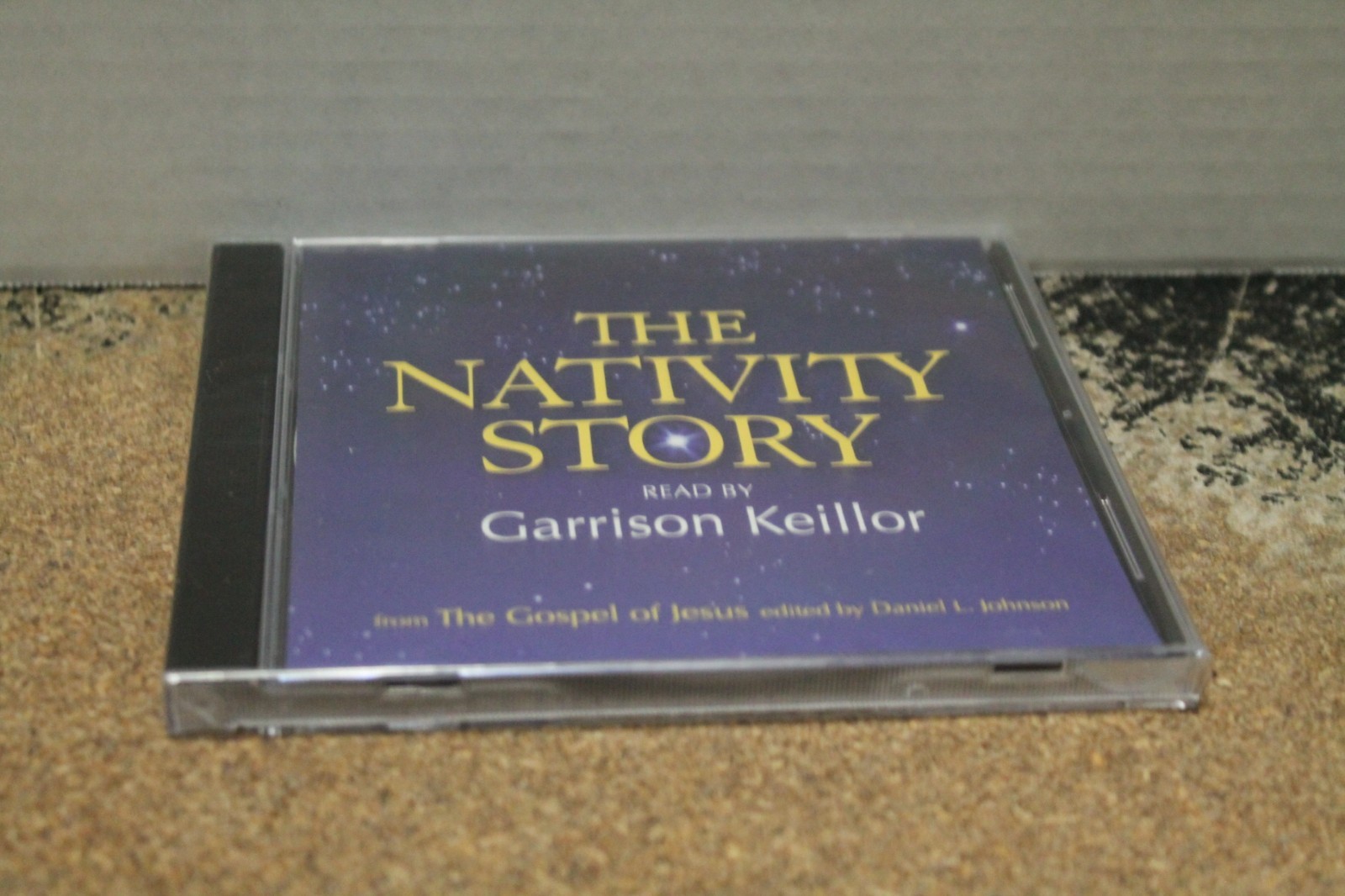 The Nativity Story, read by Garrison Keillor CD NEW from the Gospel of Jesus