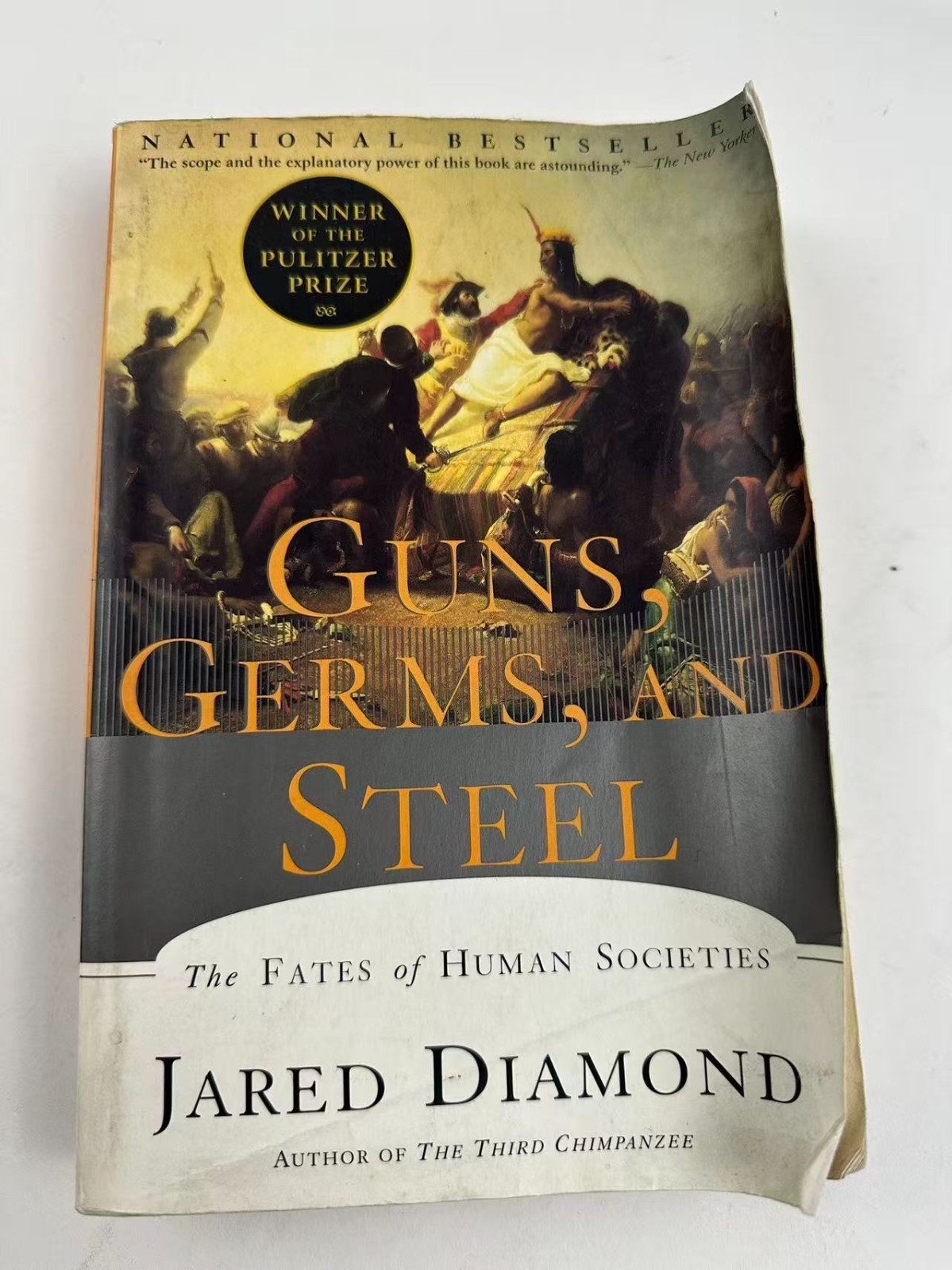 Guns, Germs and Steel: The Fates of Human Societies by Jared Diamond — VERY GOOD