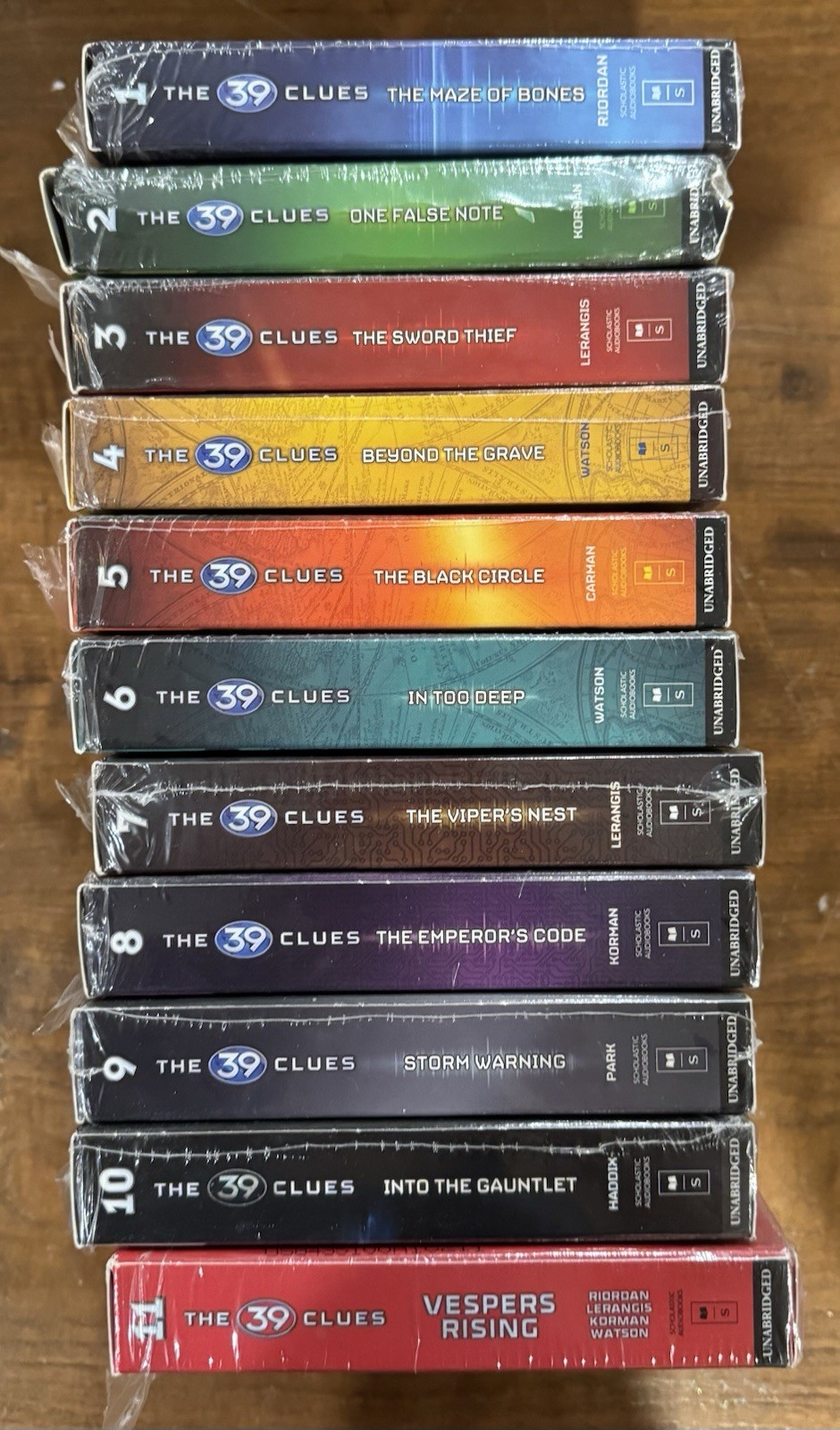 The 39 Clues Complete Original Audiobook CD Set Books 1-11 Great Condition
