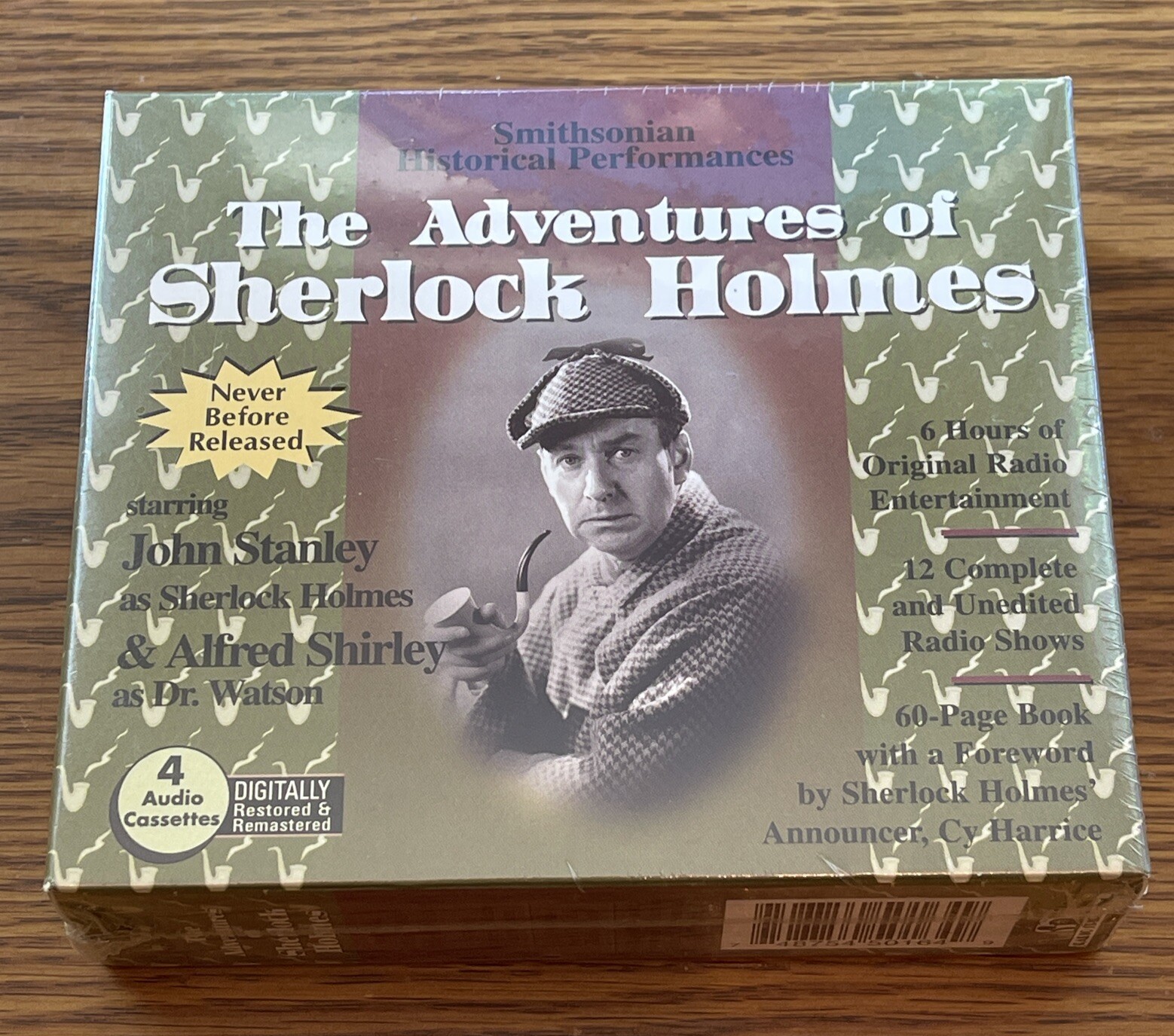 Adventures of Sherlock Holmes (1998, Audio Cassettes) 6 Hours 12 Shows Radio BC
