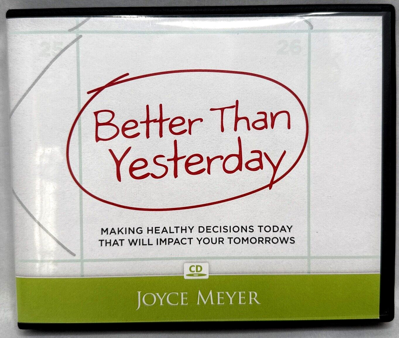 Lot Of 7 Different Joyce Meyer Audio CD DVD Sets Christian Teaching Lot