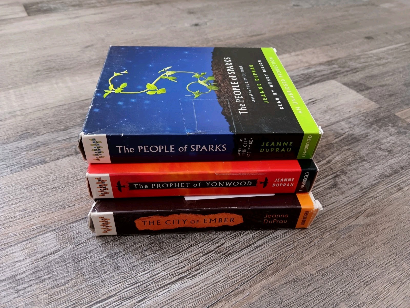 City of Ember Audiobook CD Lot Of 3 By Jeanne Duprau Prophet People Of Sparks