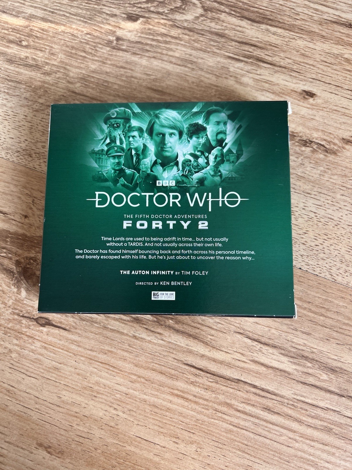 Doctor Who: Forty 2 (3-CD) Big Finish Fifth Dr Adventures 5th Peter Davison