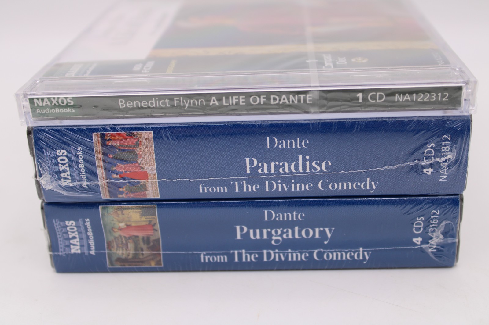 Dante Purgatory / Paradise The Divine Comedy Life of Dante Audiobook lot NEW
