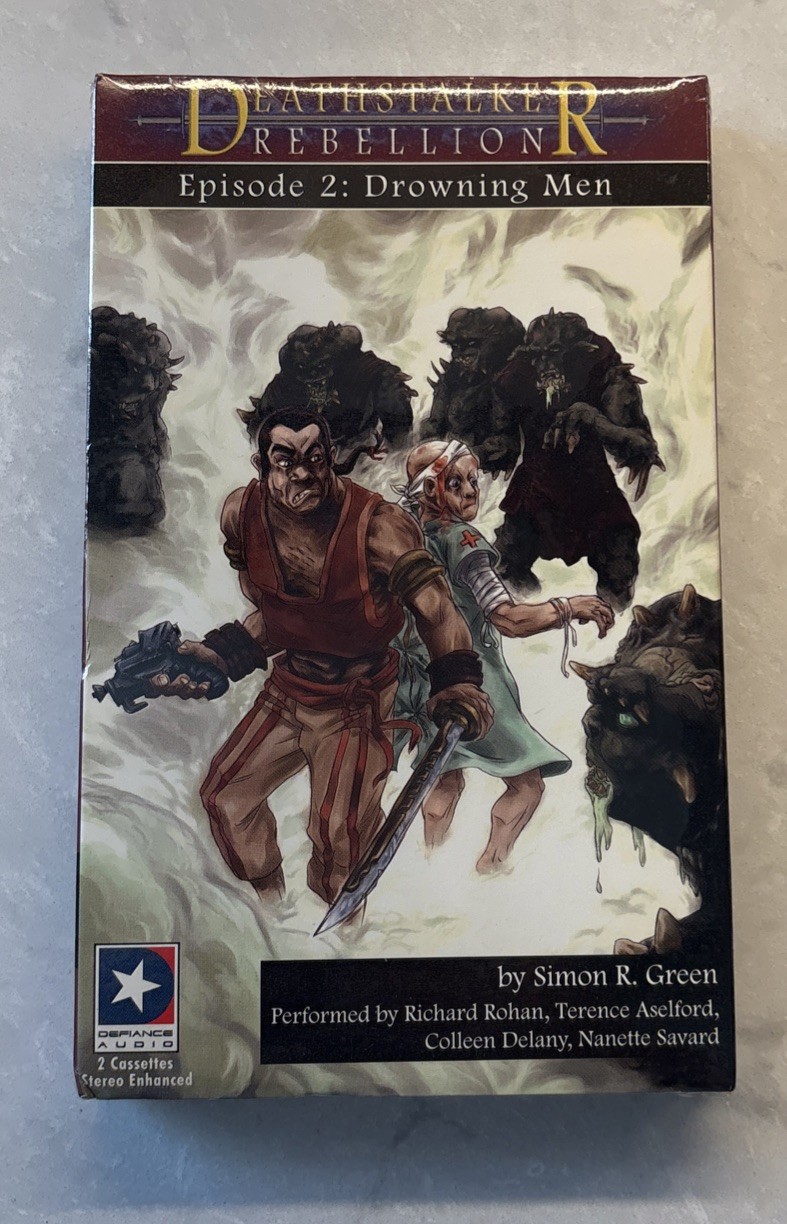 Deathstalker Rebellion Episode 2 Drowning Men Audio Cassette NEW SEALED 2003