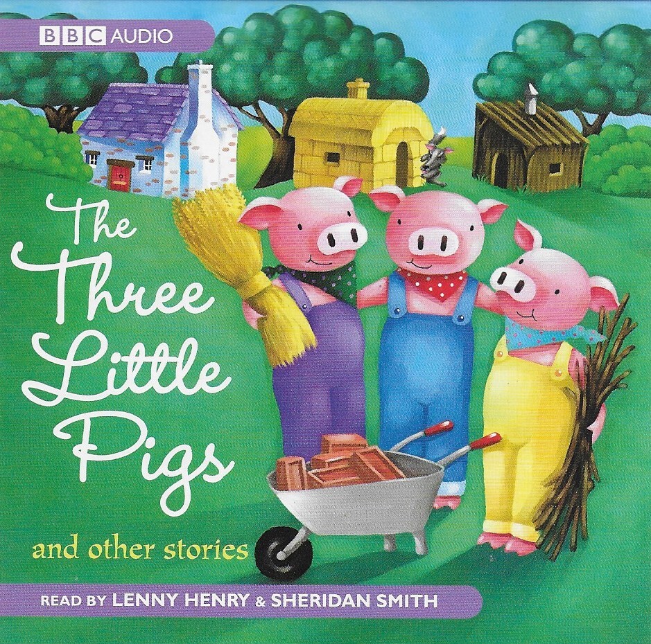 4 Young CHILDREN’S CD Audio Books — Pinocchio, Three Pigs, Beanstalk and Others