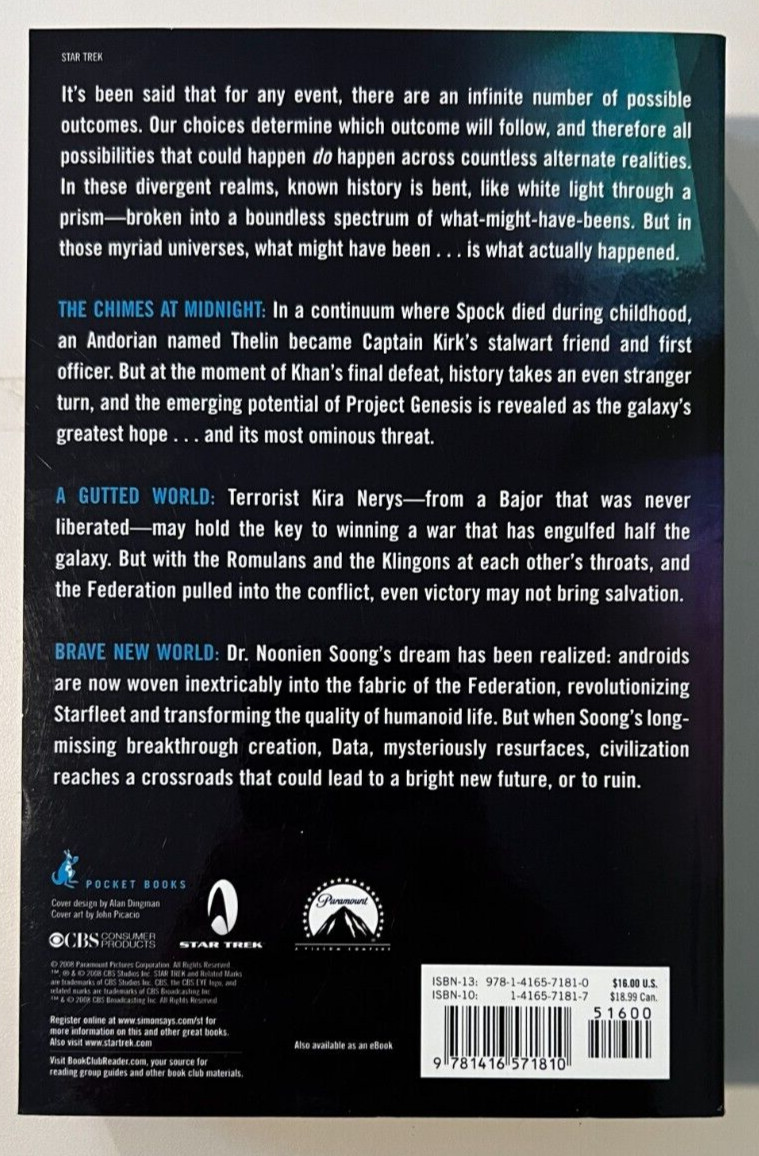 Star Trek: Myriad Universes: Echoes and Refractions by Geoff Trowbridge