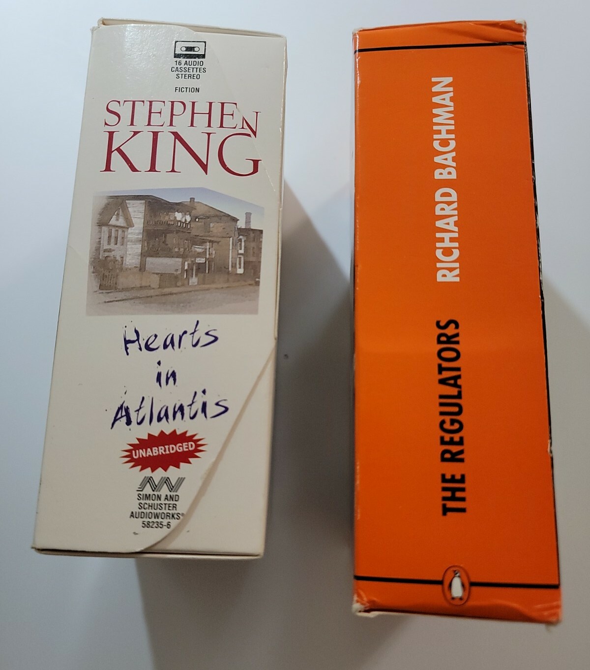 Stephen Kings Hearts in Atlantis & Richard Bachman The Regulators box cassettes!