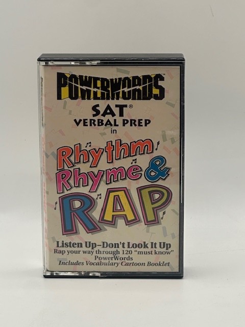Powerwords SAT Verbal Prep Rhythm, Rhyme & Rap Cassette tape