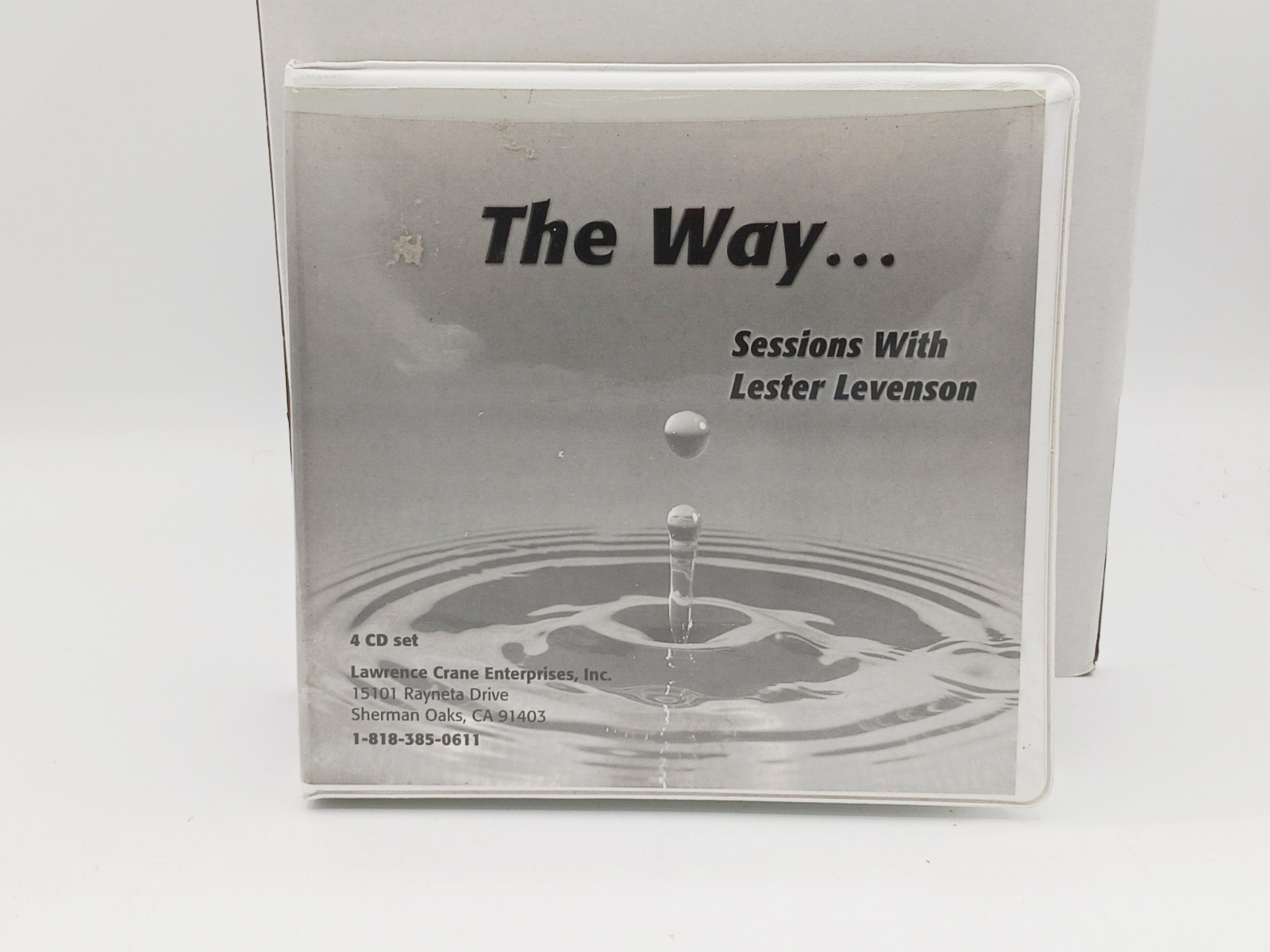 The Way. . . Sessions With Lester Levenson. Lawrence Crane Enterprises 4 CD Set