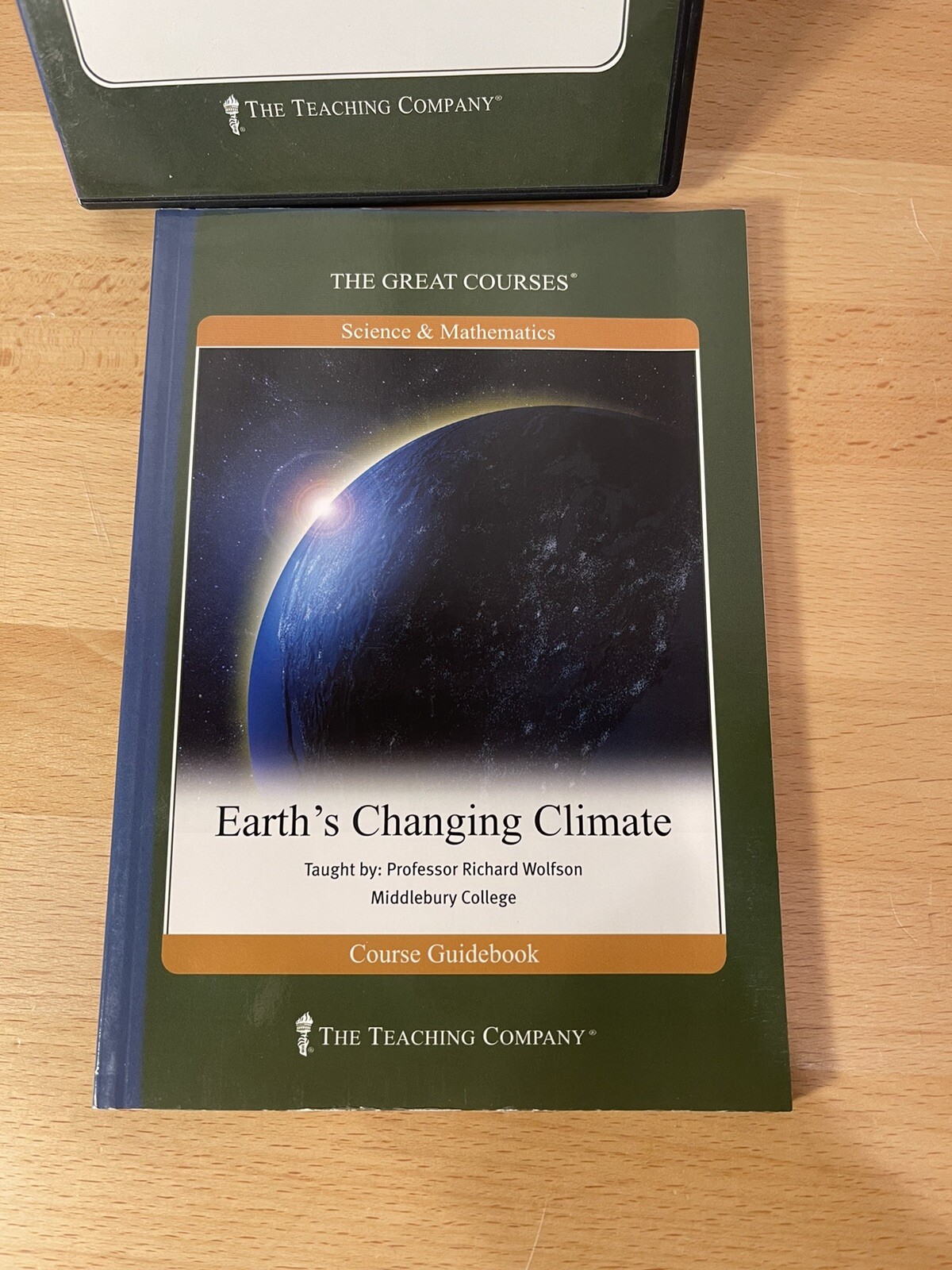 The Great Courses: Earth’s Changing Climate 2 Disc Set With Course Guide Book