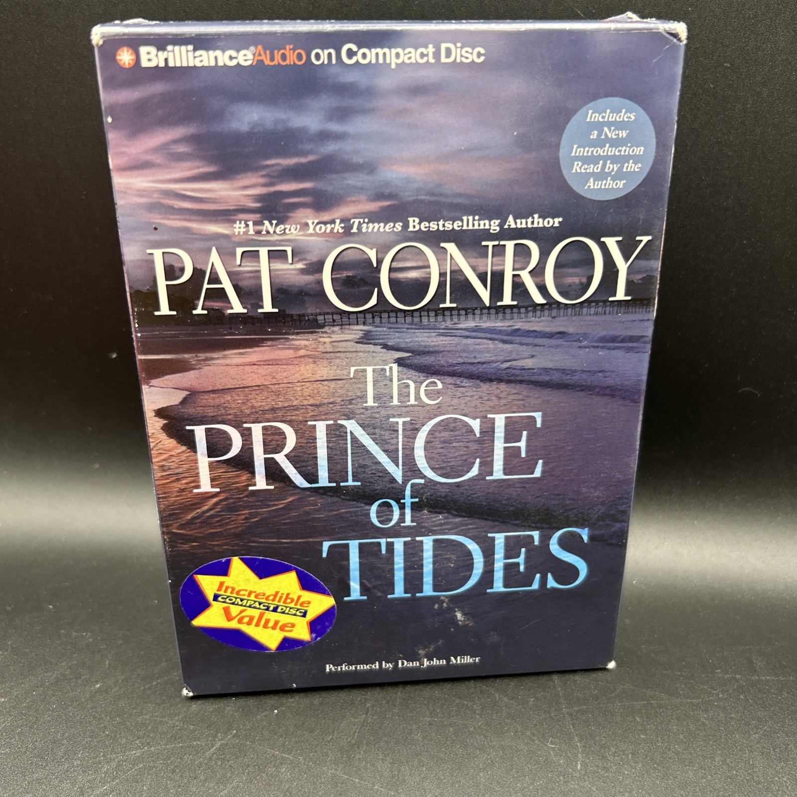 The Prince of Tides Pat Conroy Audiobook CD 11 Disc Set Dan John Miller Abridged