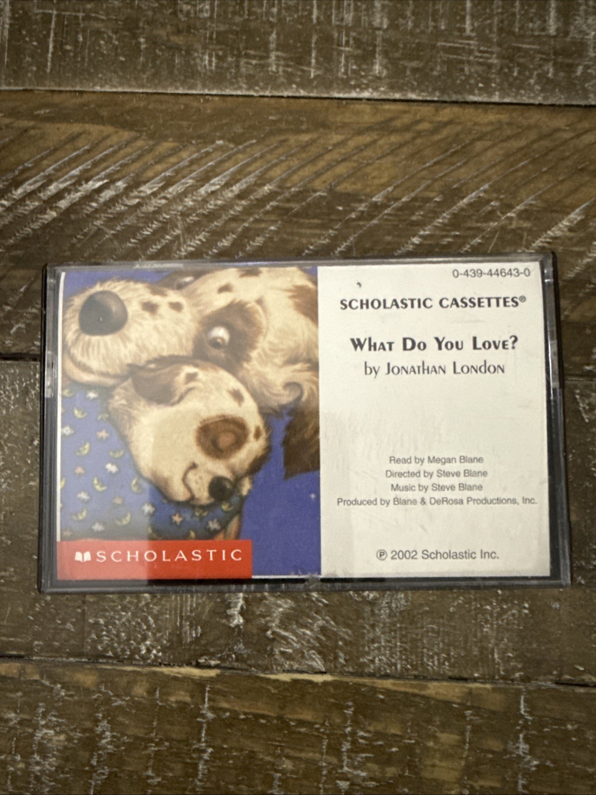 Scholastic What Do You Love Book On Cassette