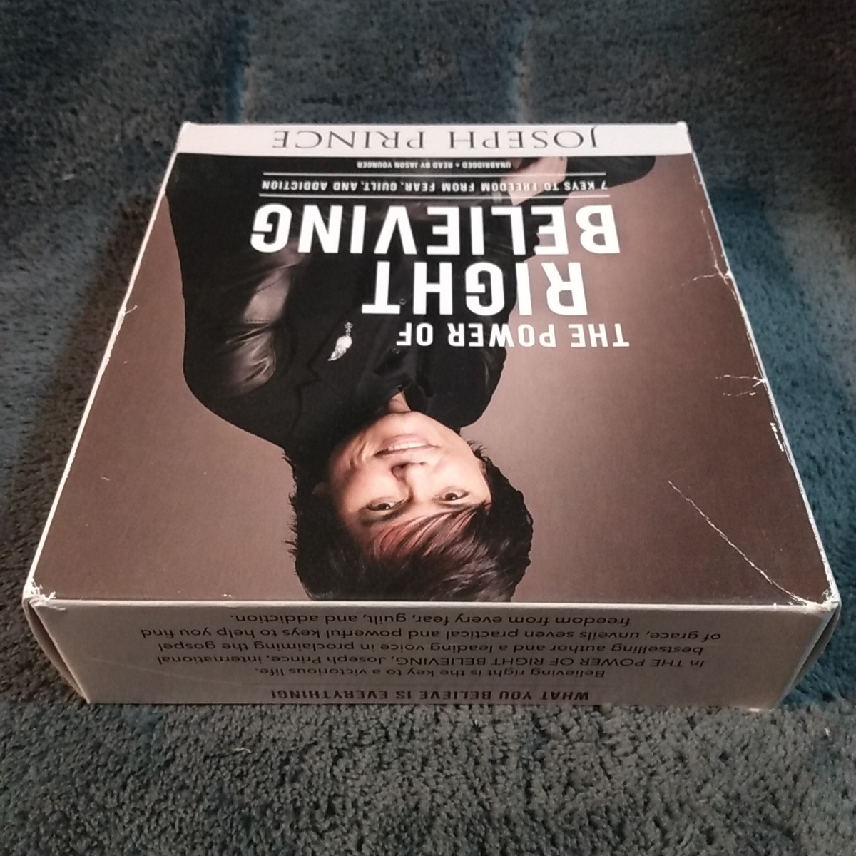 The Power of Right Believing Joseph Prince Audiobook CD Unabridged Niche Rare