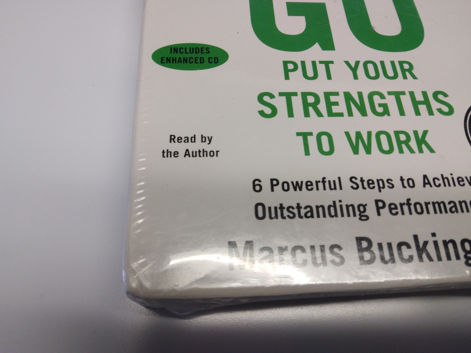 Marcus Buckingham «GO Put Strengths To Work» Audiobook 6.5 Hours New 6 Cd Set