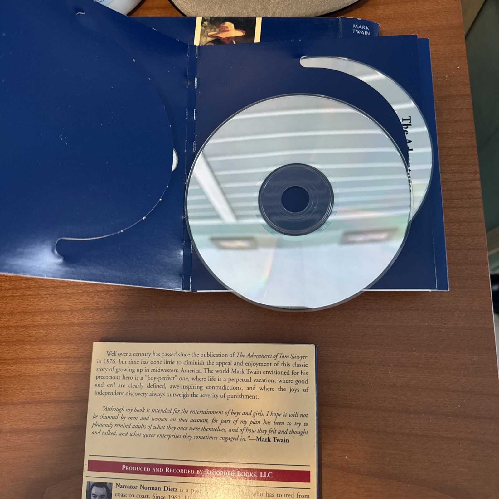 Adventures of Tom Sawyer by Mark Twain (1986, Compact Disc)