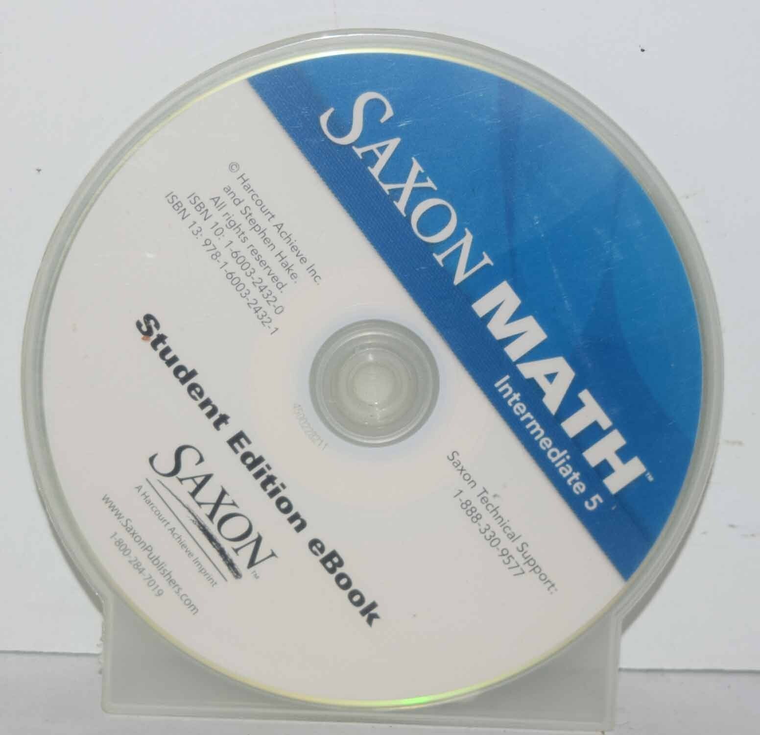 Saxon Math CD — Intermediate 5 CD