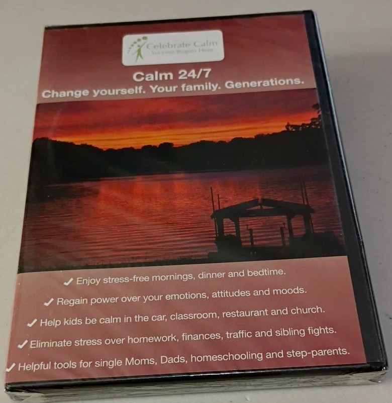 Calm 24/7 AUDIO CD 2-Disc Set EDUCATIONAL family leadership technique NEW SEALED