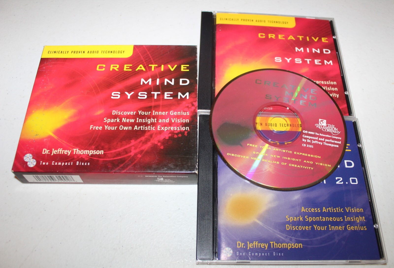 Creative Mind System by Jeffrey Thompson (2004, Compact Disc, MISSING DISC 2)