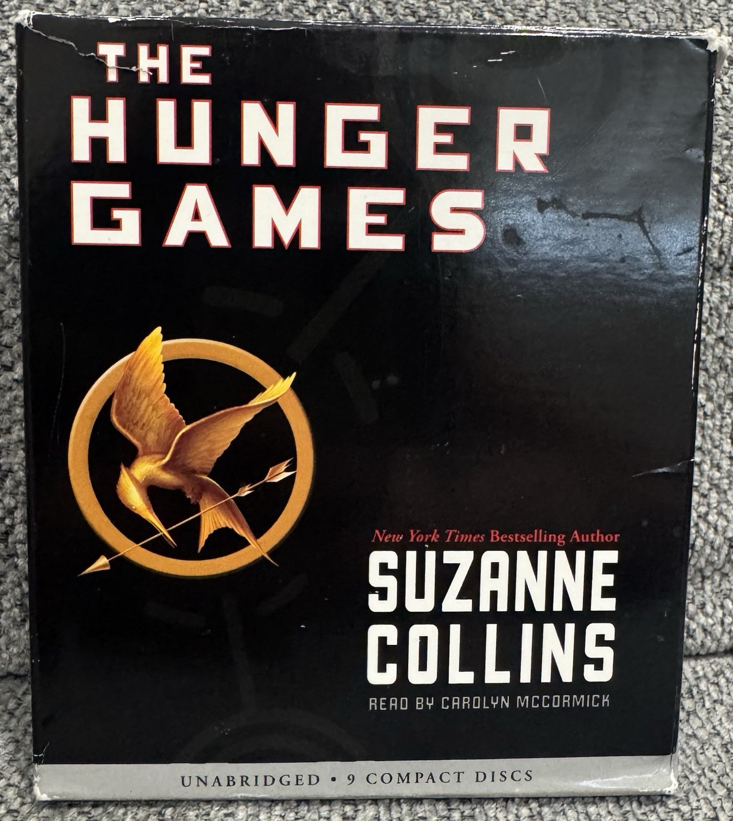 Hunger Games by Suzanne Collins (2008, Compact Disc)