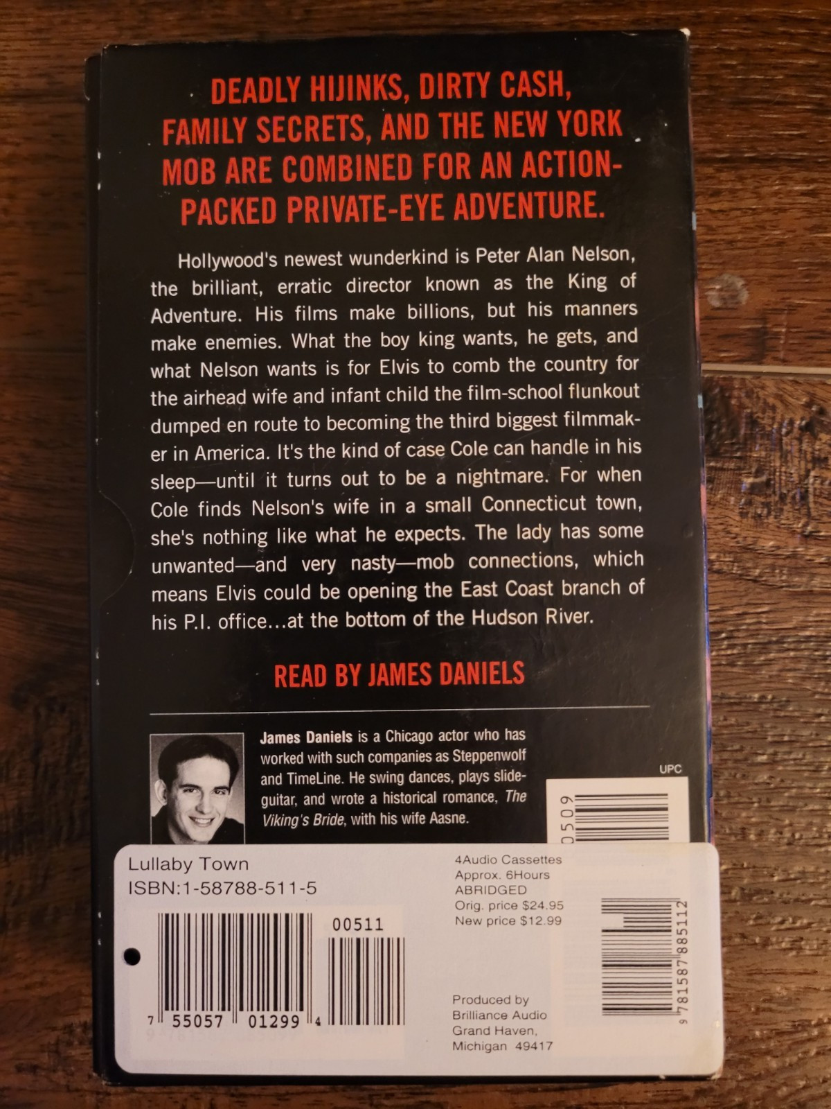 Five ELVIS COLE Novels by Robert Crais (Audio Cassette) Nice Condition
