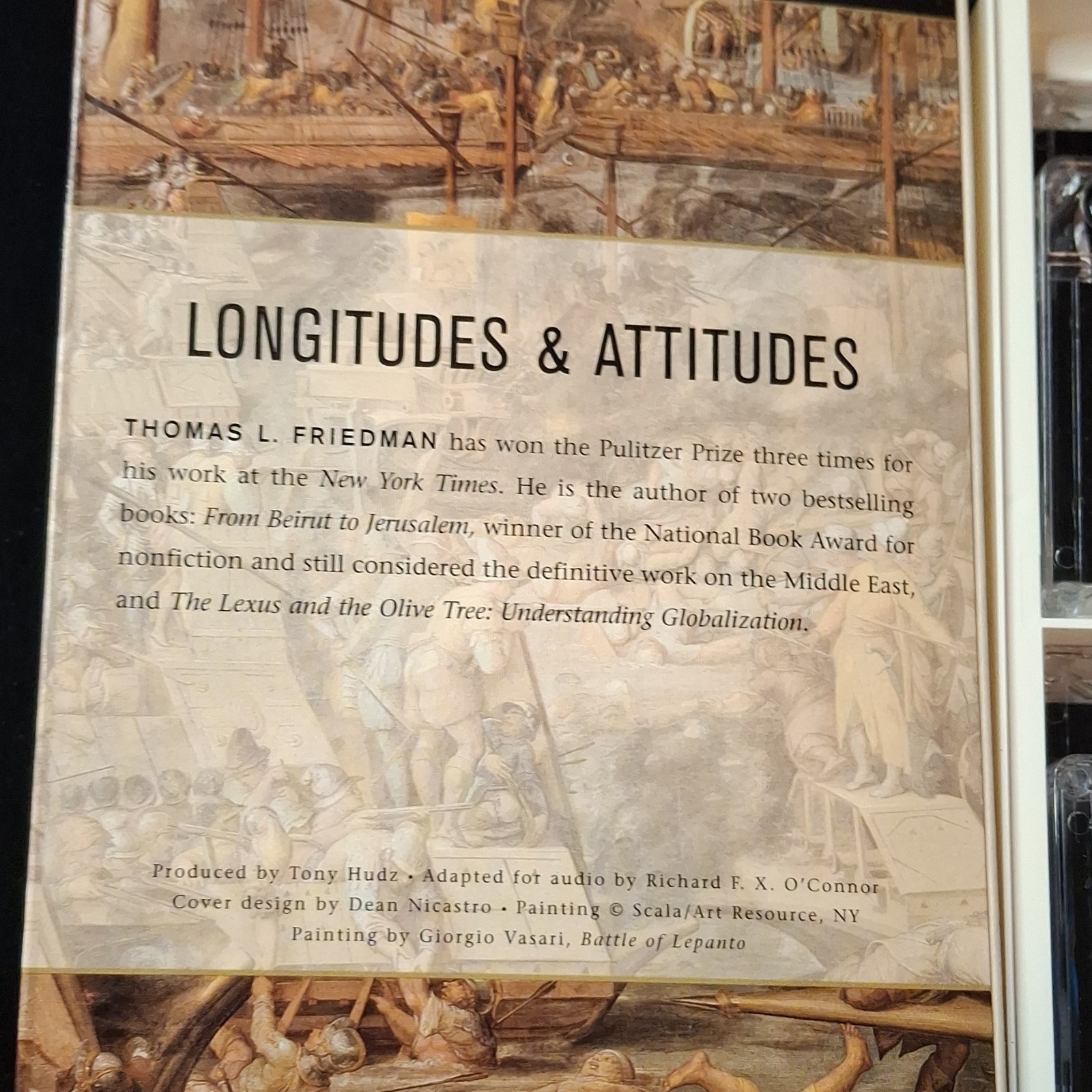 Audio Renaissance Longitudes & Attitudes Thomas L. Friedman Audiobook Cassette …