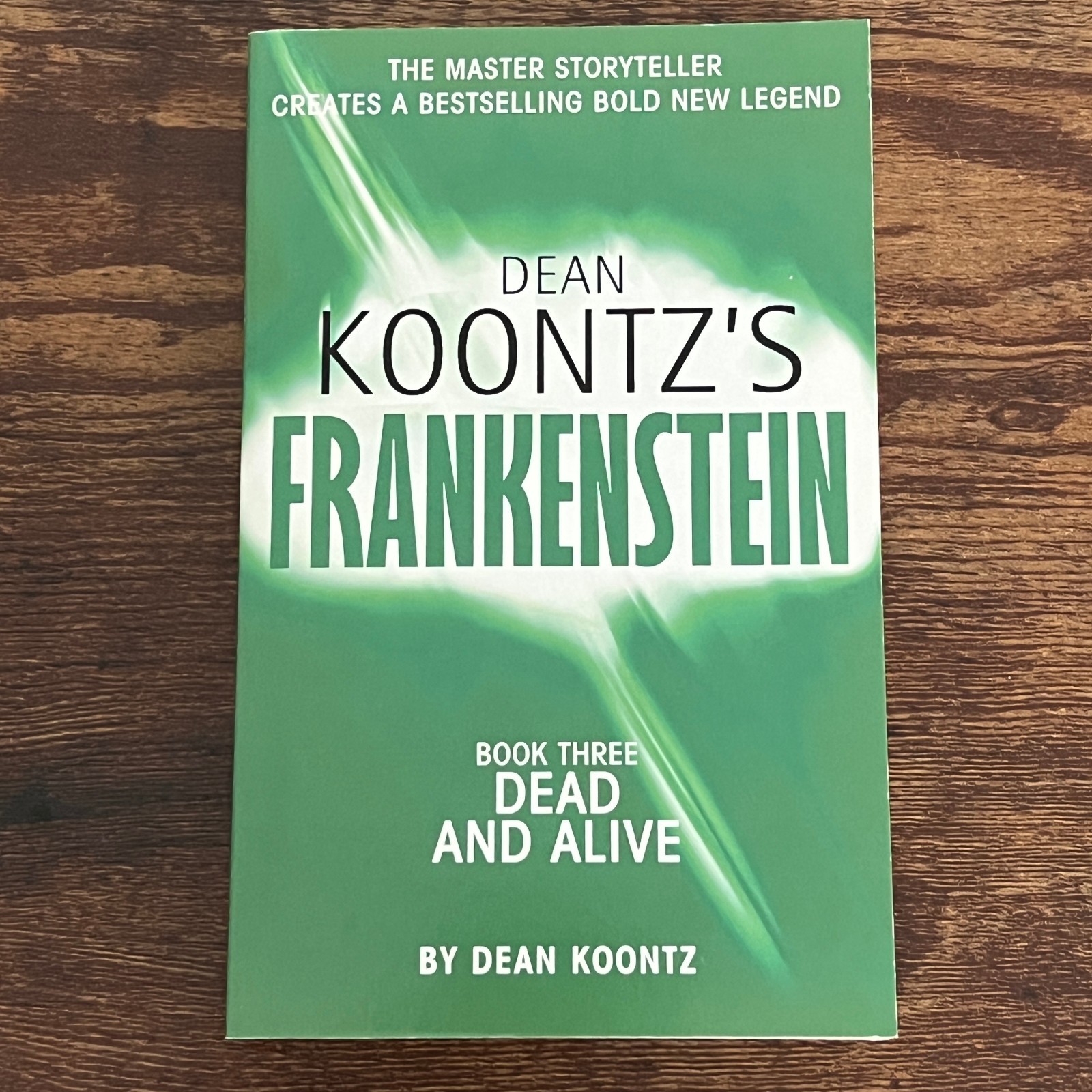 SIGNED Dead and Alive A Novel Dean Koontz Frankenstein Book 3 NEW UK 1st Ed Pb