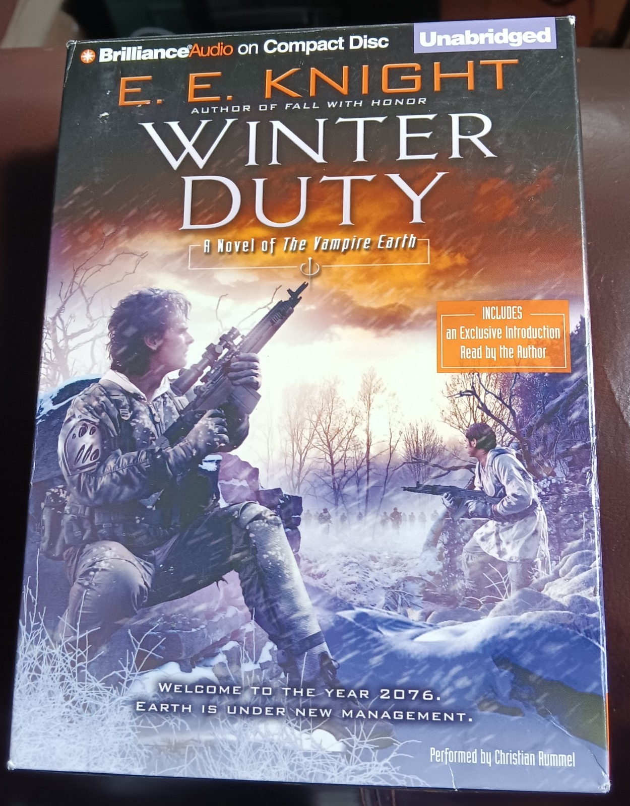 Winter Duty by E. E. Knight (2009) Unabridged Audio CD Very Good BX 19