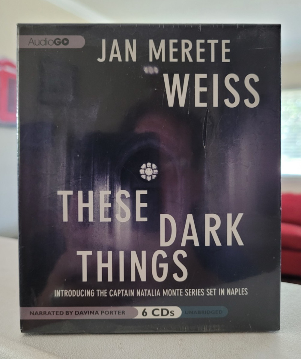 THESE DARK THINGS by Jan Merete Weiss (Captain Natalia Monte #1, CD) Brand New!