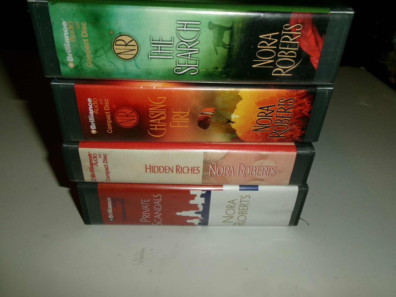 (6) Nora Roberts romantic suspense audio CD