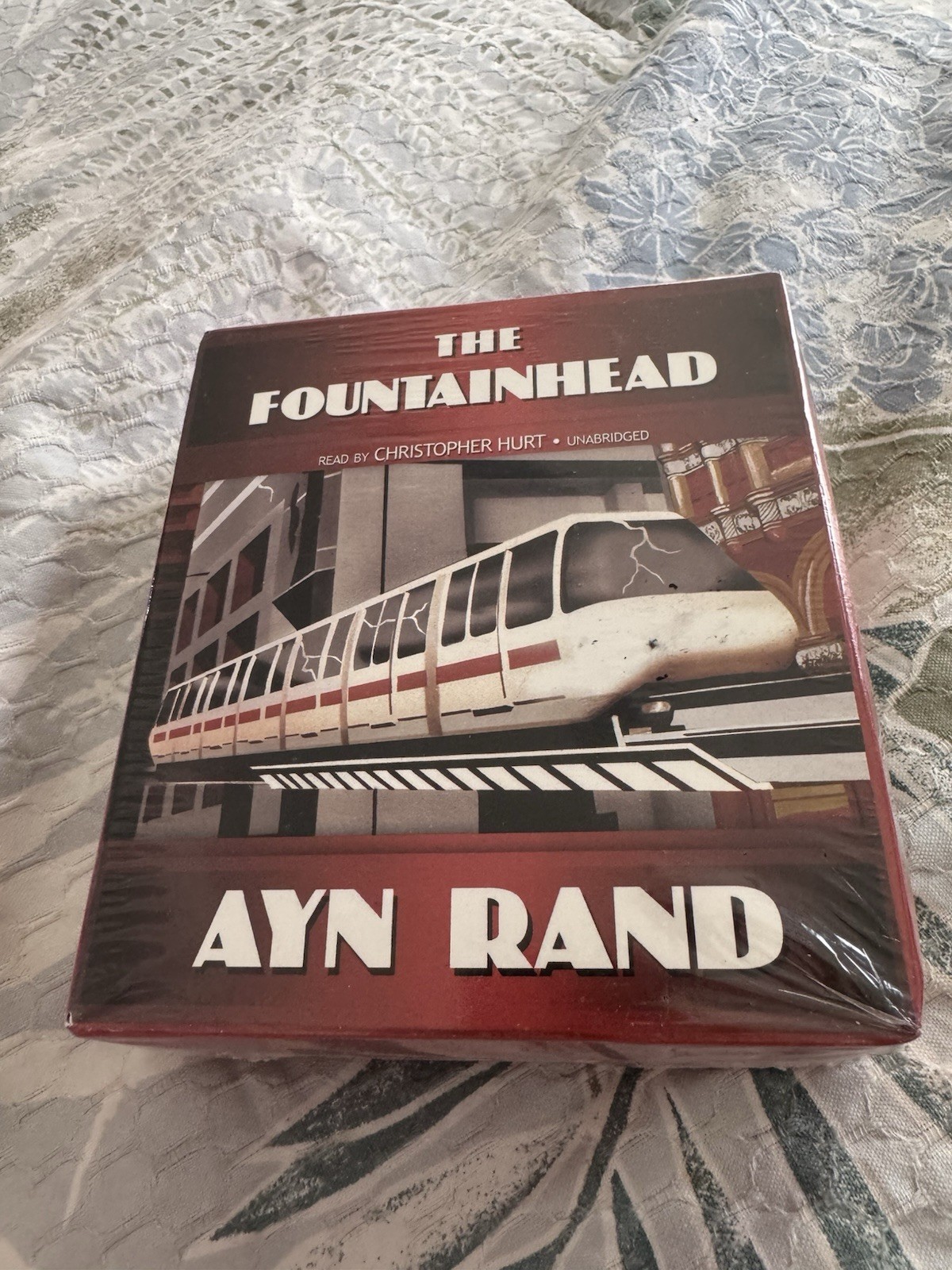The Fountainhead by Ayn Rand (1994 24CD Sealed NEW SEALED Audio