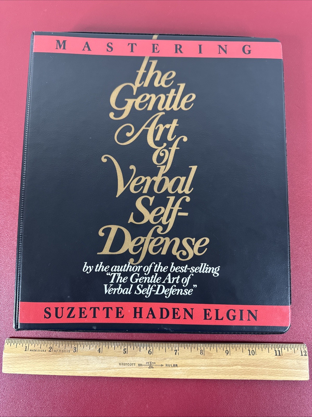 Suzzett Elgin: The Gentle Art of Verbal Self-Defense 6-Cassettes w Workbook